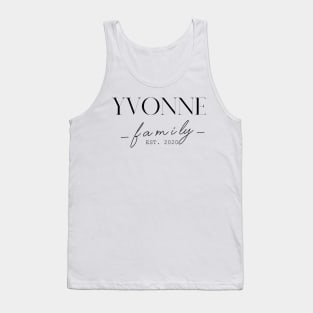 Yvonne Family EST. 2020, Surname, Yvonne Tank Top